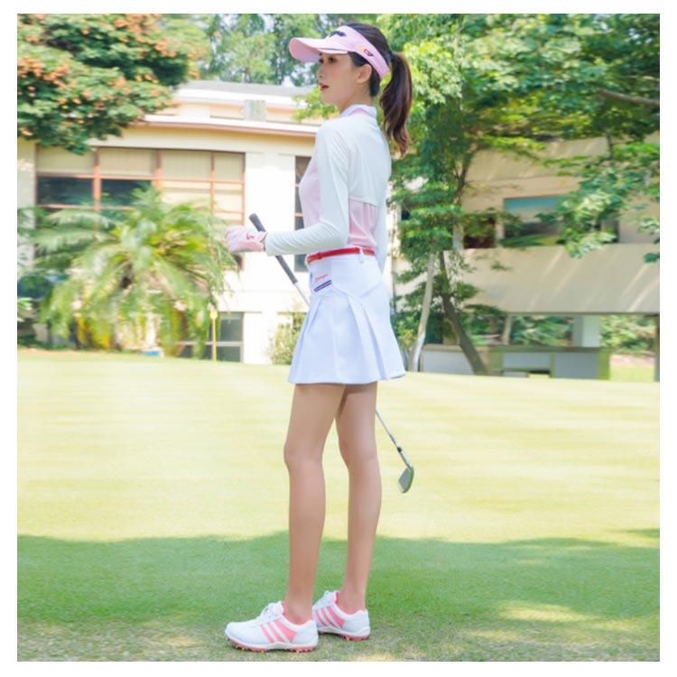 [20230406-12]レディースゴルフ 撥水加工 UV 吸汗速乾 スカート セール】〈UNDOVEgolf〉【吸水速乾/ストレッチ/UV対策/接触冷感