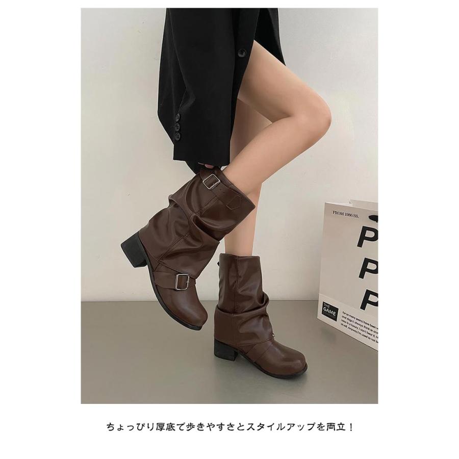歩きやすい 靴 疲れにくい ナウシカブーツ 春ブーツ 履き口 ゆったり