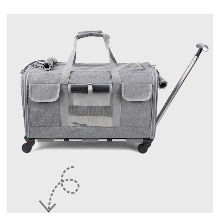犬 多頭用 ペット キャスター付き 多頭飼い キャリーバッグ ペット