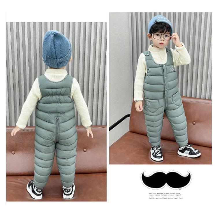 ズボン サロペット 子供 スノーパンツ 防寒 子供服 保温 カバーオール