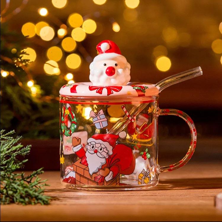 クリスマス マグカップ サンタ 高品質サンタ・クッキー・マグで