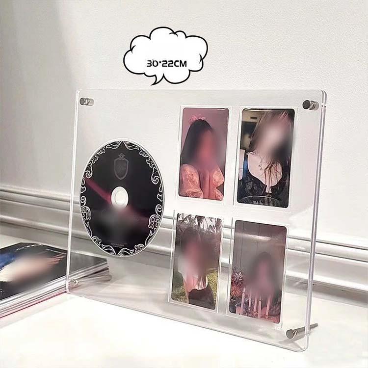 CD入れ ディスプレイスタンド cd 写真立て トレカ cdスタンド 芸能人