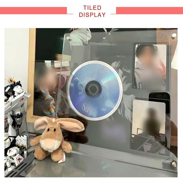 CD入れ ディスプレイスタンド cd 写真立て トレカ cdスタンド 芸能人