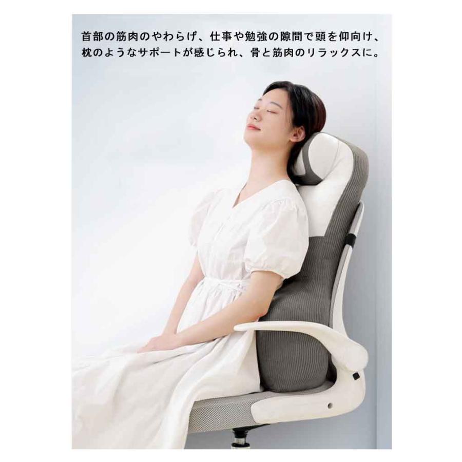 首サポート 背もたれクッション 腰枕 背もたれ デスク クッション