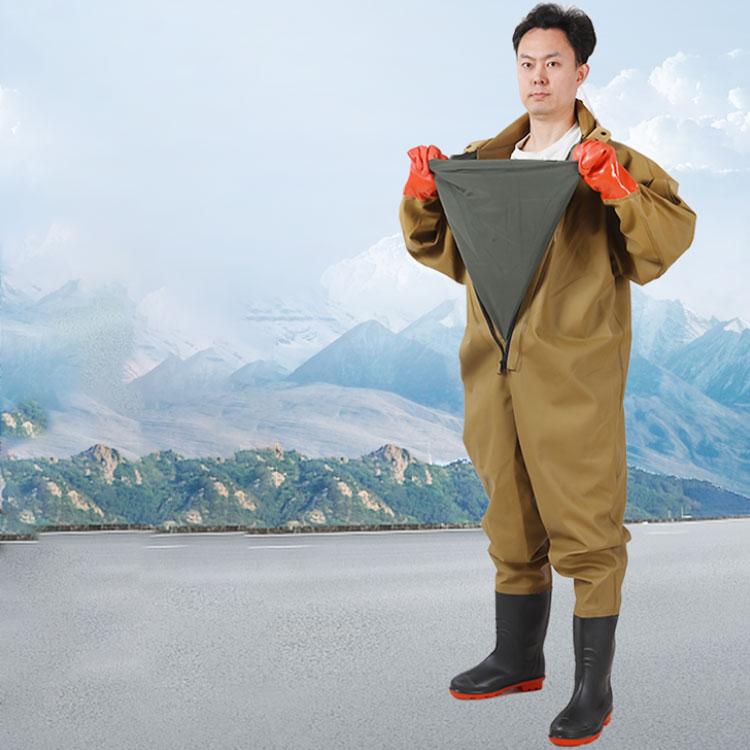 釣り用スーツ ウェーダー おしゃれ 長靴 防水つなぎ 防水 長袖