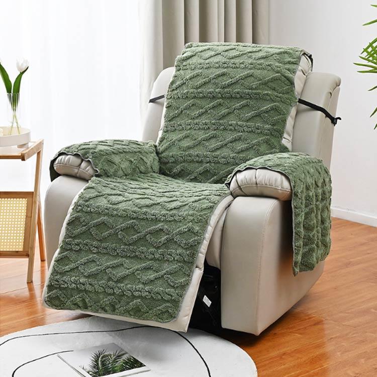 ウィングチェアカバー 椅子カバー ソファーカバー ジャカード生地 グレー ウィングチェアカバー 椅子カバー ソファーカバー ジャカード生地 グレー