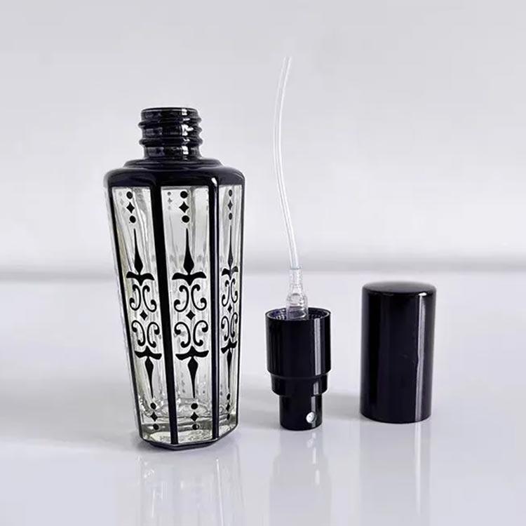 ガラス製 スプレーボトル アトマイザー 詰め替え容器 香水ボトル 15ml