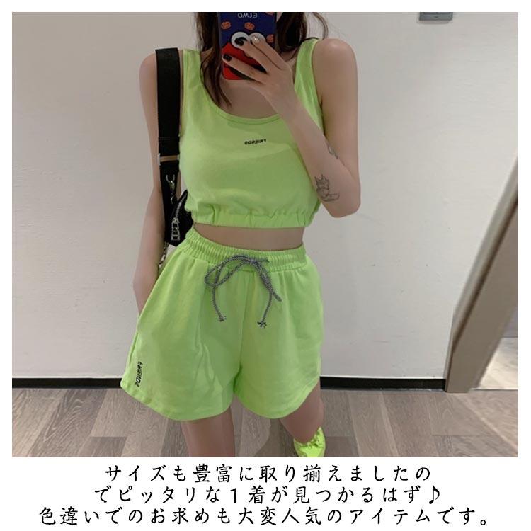 タンクトップ ショートパンツ ルームウェア パジャマ レディース 春 夏 