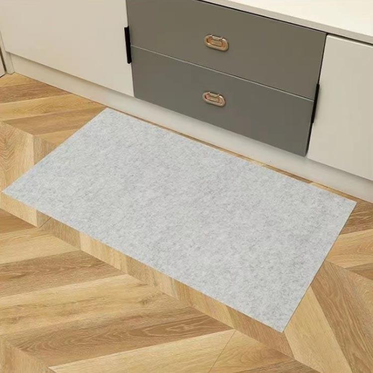 キッチンマット 6枚セット 50*90cm 台所マット 玄関マット 不織布 滑り