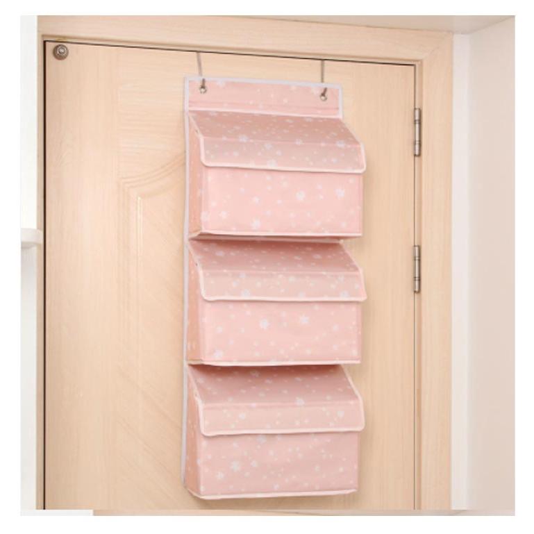 ウォールポケット 吊り下げ収納 蓋つき 防塵 掛け式 ドア掛け 収納