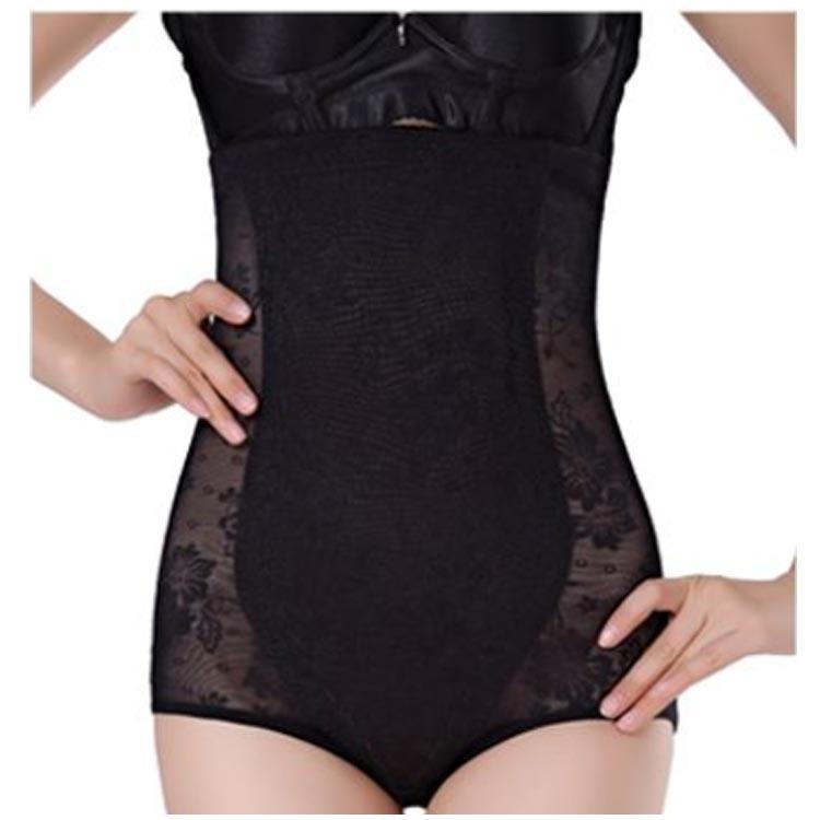 レース ガードル ハイウエスト ぽっこりお腹 お尻 引き締め 大きい
