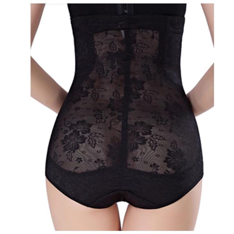 レース ガードル ハイウエスト ぽっこりお腹 お尻 引き締め 大きい
