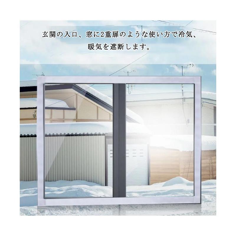 ビニールカーテン 断熱シート 窓用 家庭用 防炎カーテン 遮熱カーテン