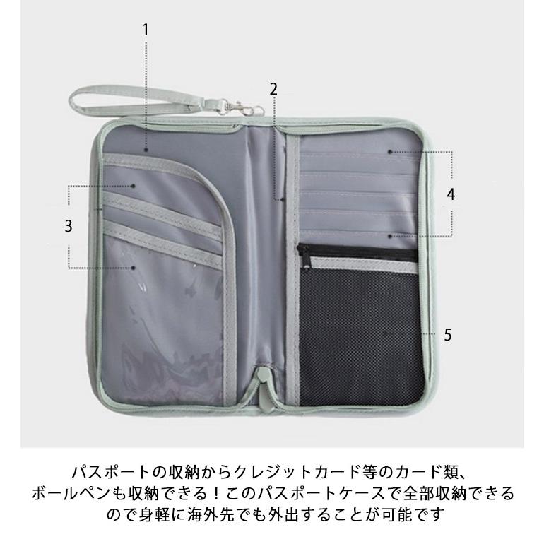 【本物】財布/パスポートケース/通帳ケース パスポートケース スキミング防止 マルチポーチ スマホポーチ 通帳