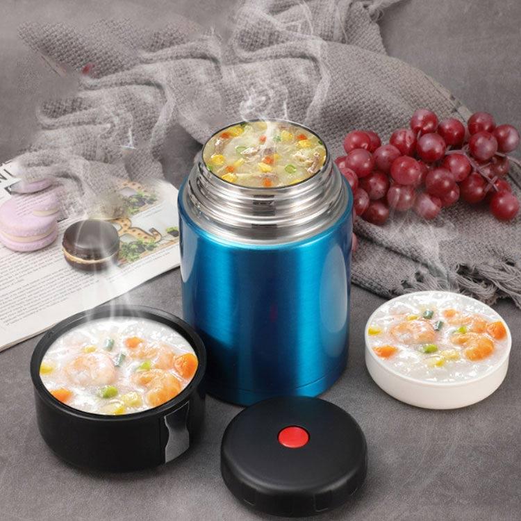 隠す持ち手付き スープジャー 大容量 800ml 1000ml 1200ml 保温 保冷