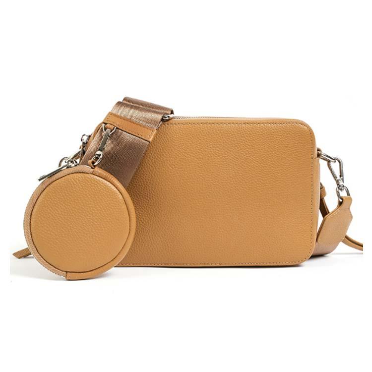 本革 ショルダーバッグ レディース カメラバッグ リアルレザー