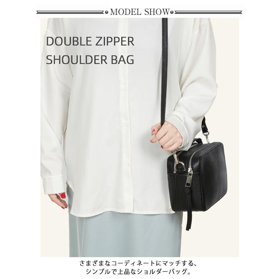 本革 ショルダーバッグ レディース カメラバッグ リアルレザー ミニ