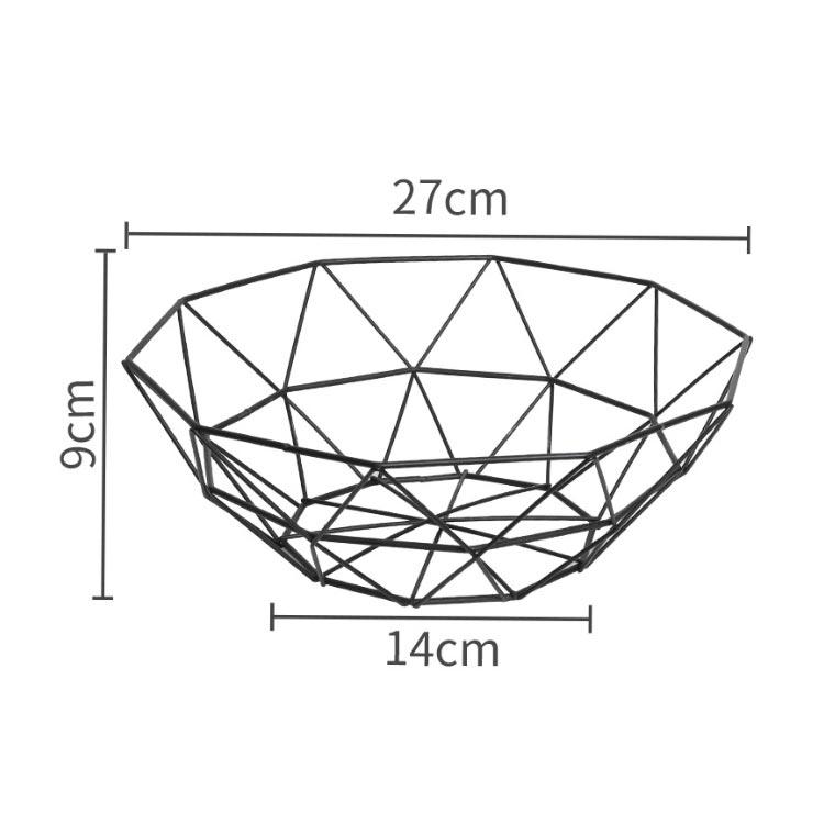 フルーツバスケット かご フルーツボール ワイヤーバスケット ワイヤーボウル 北欧 おしゃれ 浅型 深型 選べる2タイプ お菓子入れ フルーツ皿 シン｜atak｜05