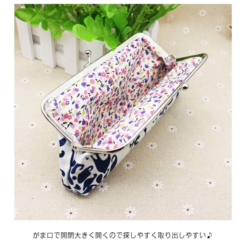 がま口 ポーチ 2個セット スマホポーチ おしゃれ 小物入れ かわいい