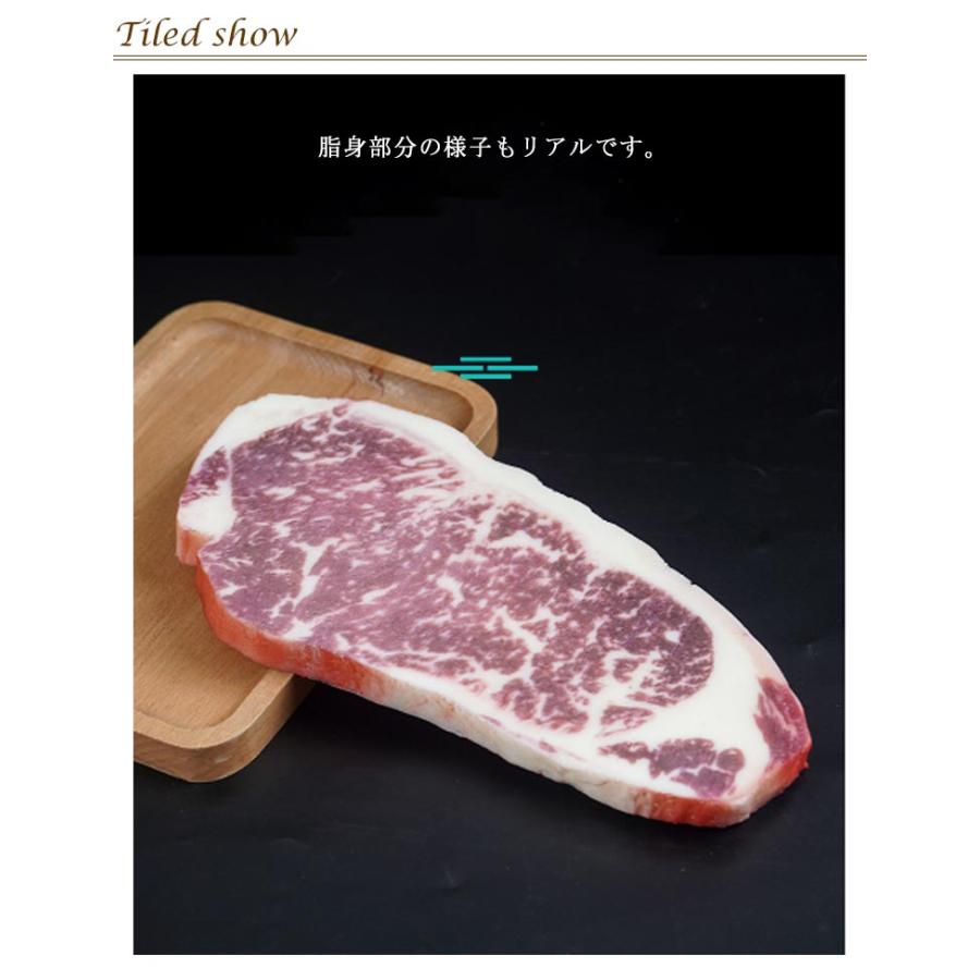 食べられないステーキ 肉 食品サンプル 実物大 ミート サーロイン