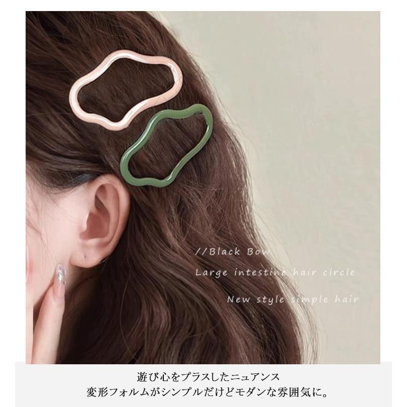 15個セット】ヘアピン スリーピン おしゃれ パッチンピン 5色 パッチン