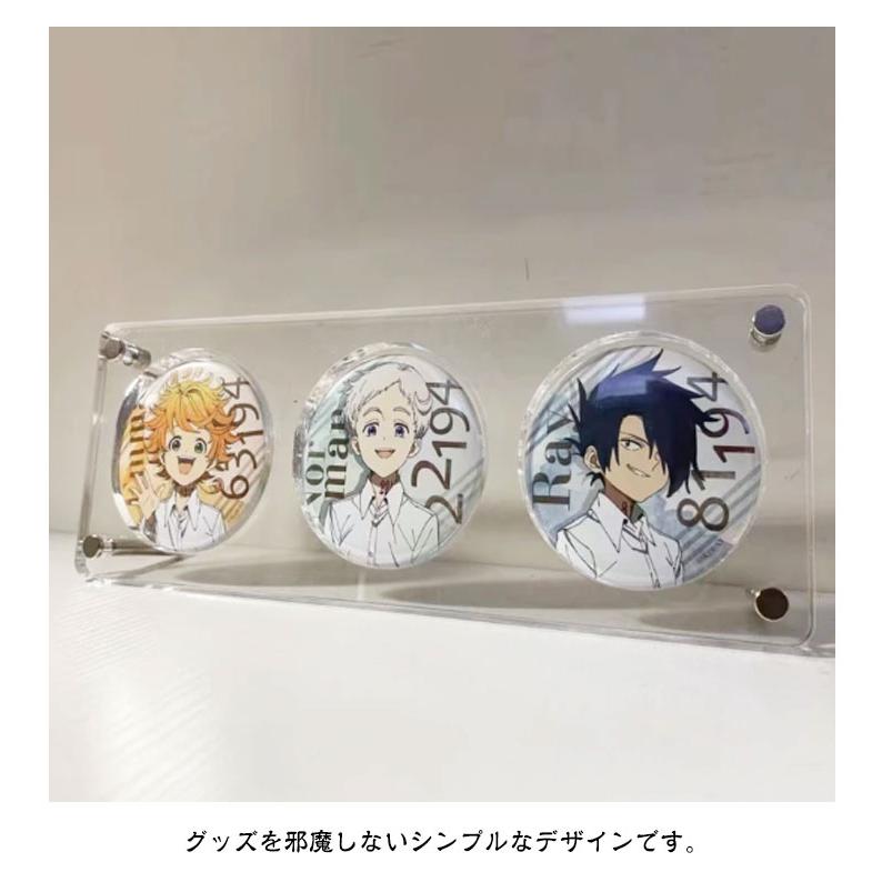 缶バッジスタンド 最大9枚収納 6サイズ 缶バッジ ディスプレイ 収納 缶