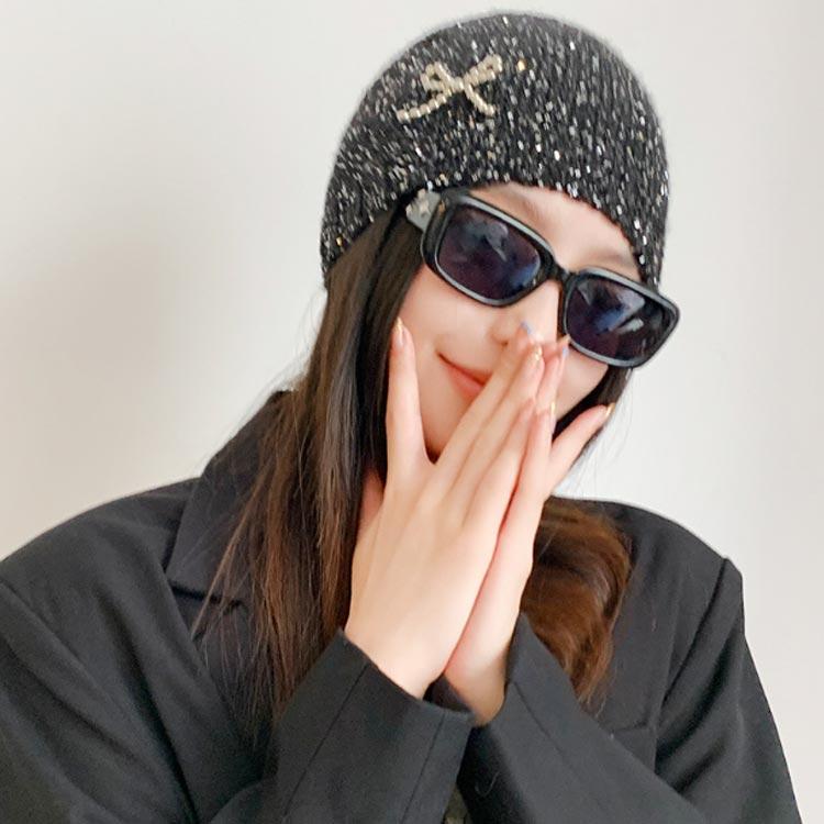 ラメニット帽 ニット帽 レディース 帽子 キラキラ きらきら 光沢 ラメニット帽 ニット帽 レディース 帽子 キラキラ きらきら 光沢