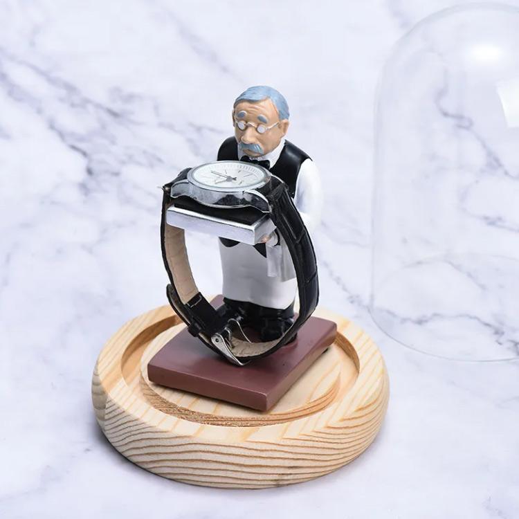 アクセサリースタンド ムーン腕時計スタンド　ロングトレイ　No.80413 アクセサリースタンド ムーン腕時計スタンド ロングトレイ No.80413