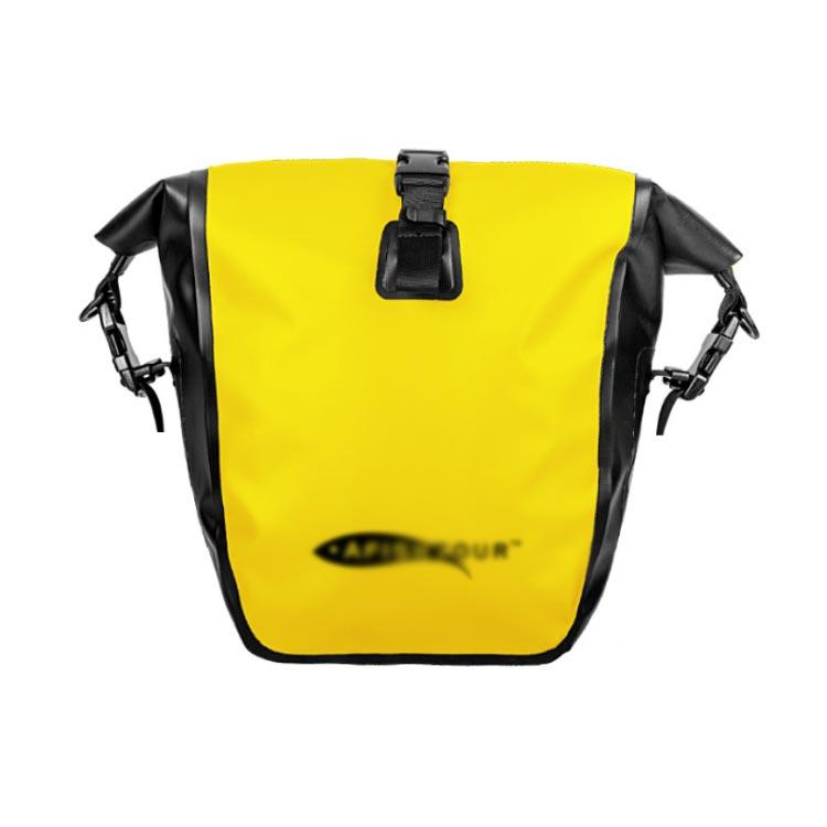 自転車 サイドバッグ 25L PVC素材 リアバッグ 防水 バッグ 大型 パニア