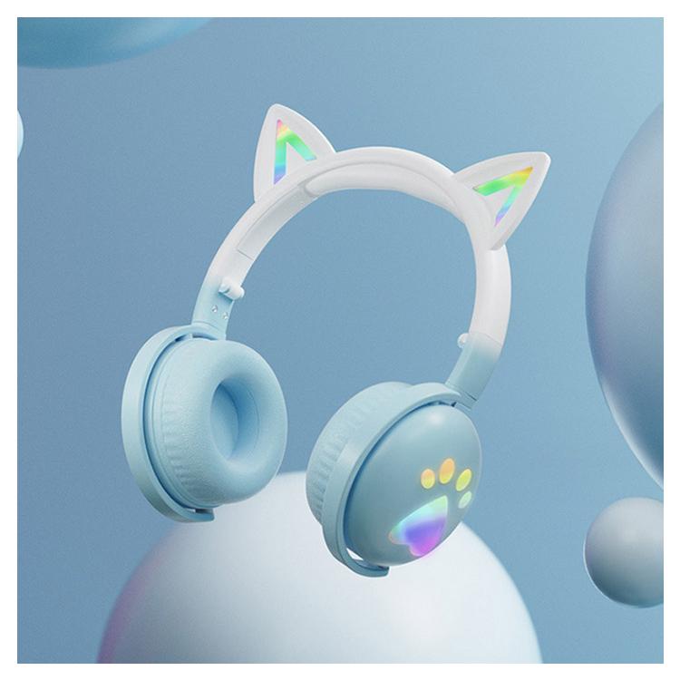 ヘッドホン ayum 楽天市場】ヘッドホン Bluetooth5.3 超低遅延 猫耳 ヘッドフォン