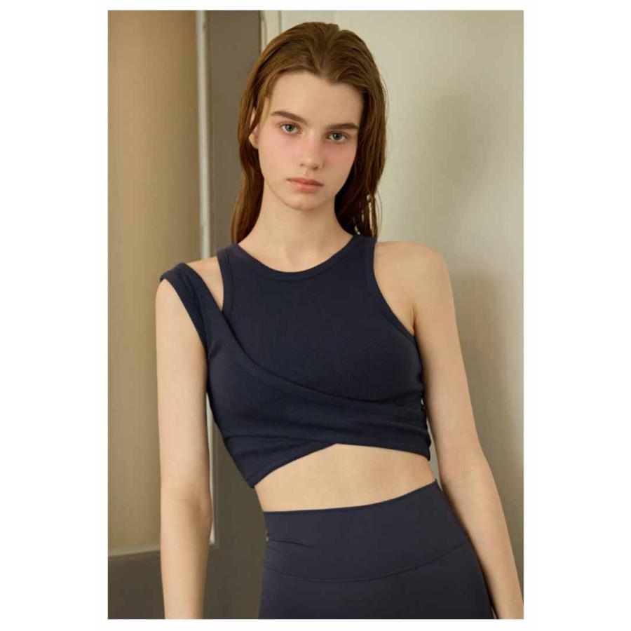 ヨガウェア トップス カップ付 レディース ヨガブラ ブラトップ タンク