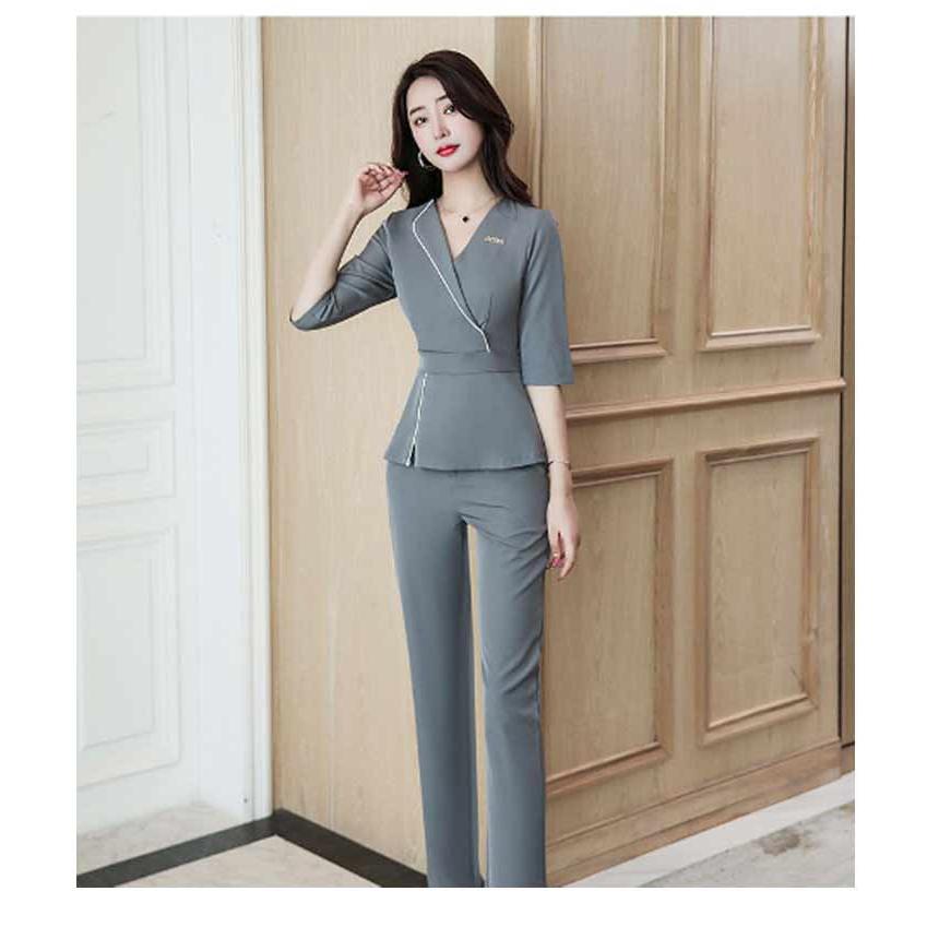 ユニフォーム エステ サロン通勤 レディース 女性 制服 おしゃれ 半袖