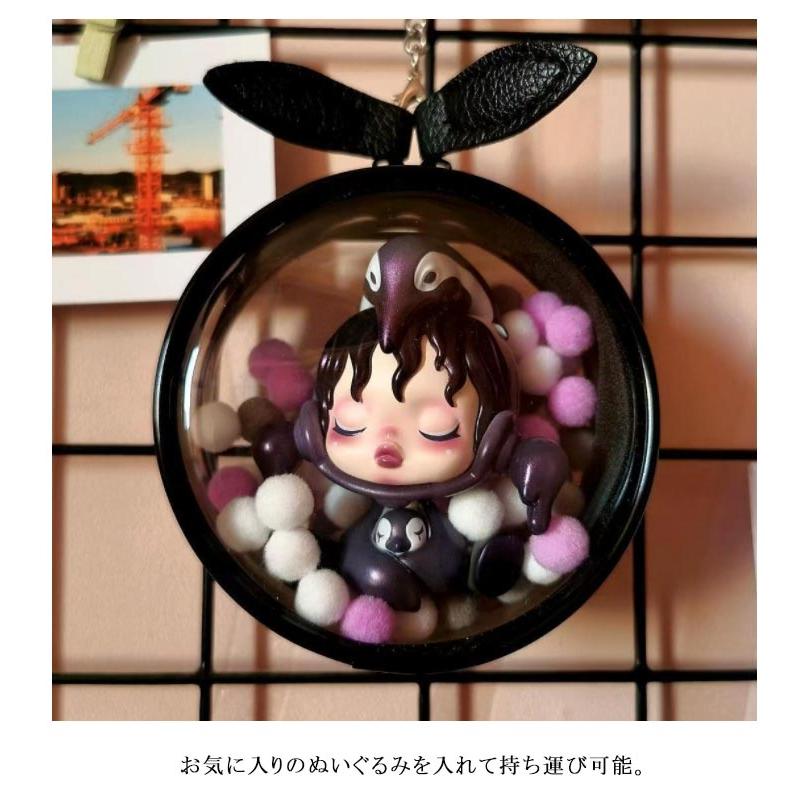 ぬいぐるみポーチ うさ耳 透明 ぬい クリアポーチ 推し活グッズ