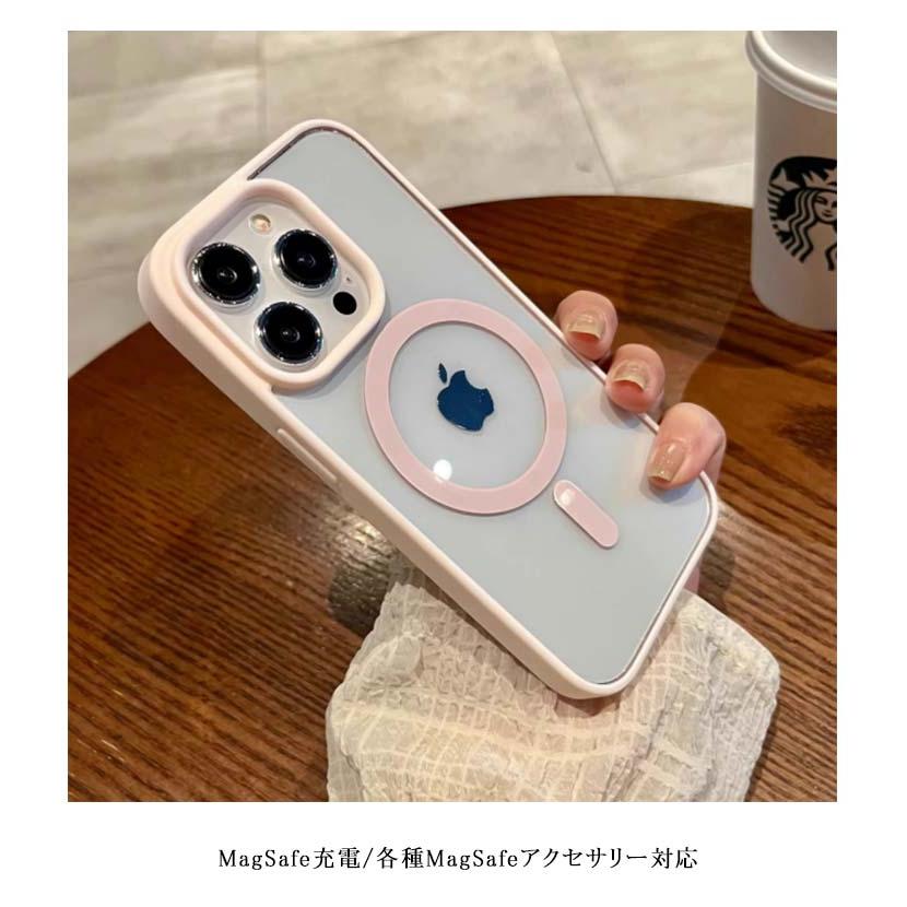 MagSafe対応】 iPhone16 ケース 透明 クリアケース iPhone 16