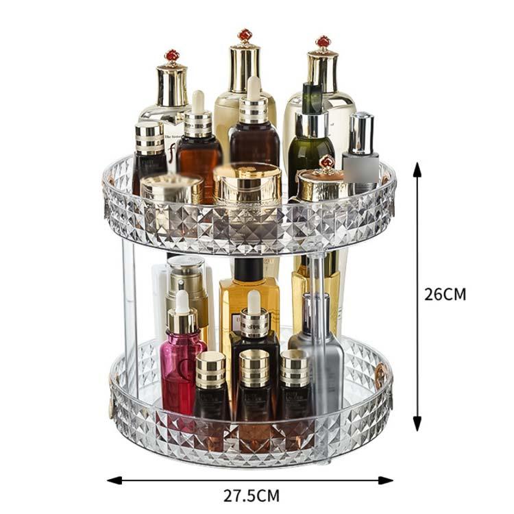 ❤メイクコスメをお洒落なインテリアに♪❤超大容量で大収納❣回転式✨メイクボックス 楽天市場】おしゃれ 大容量 コスメボックス 回転式 化粧入れ
