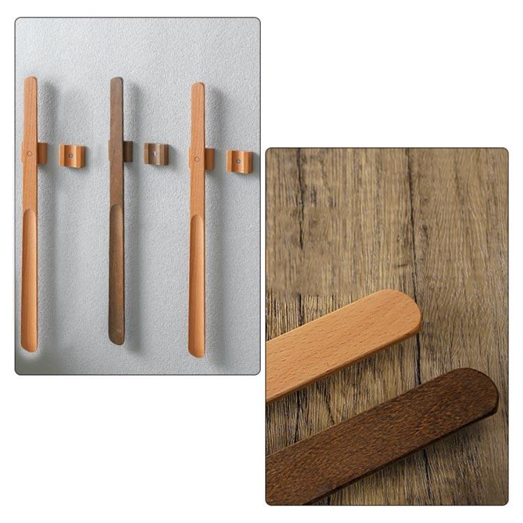 木製 靴べら ロング ブナ木 靴ベラ 55cm ナチュラル おしゃれ