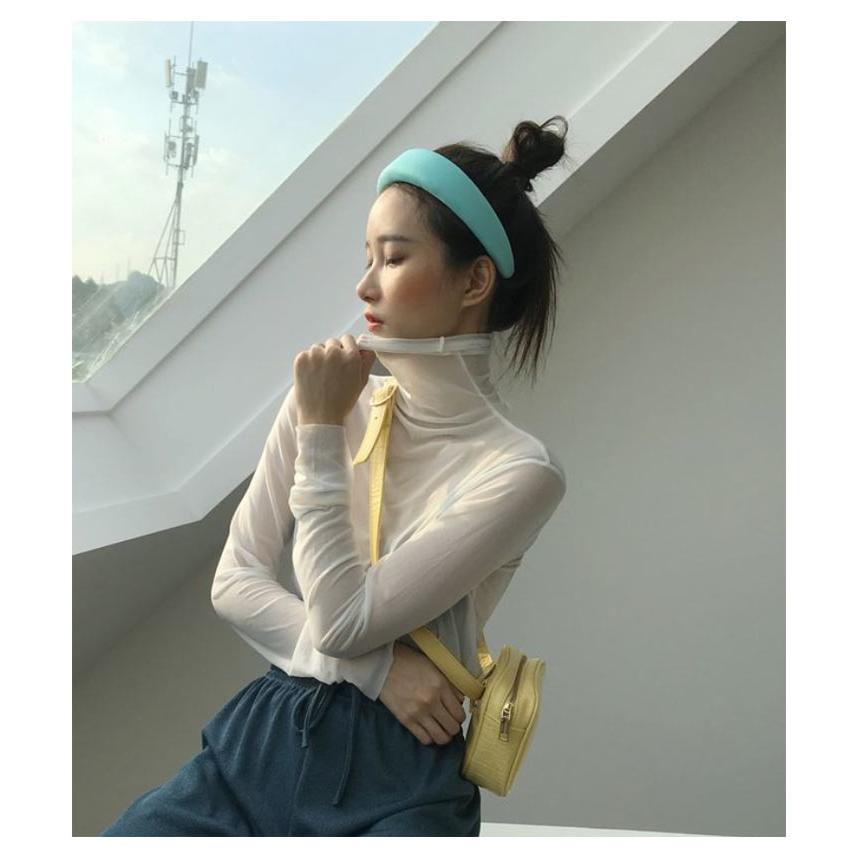 【*☆星月夜☆*】慈雨　ハイネックトップス　シワ加工　40センソユニコ 楽天市場】【全品送料無料！】 十字架 ショート丈 シアー