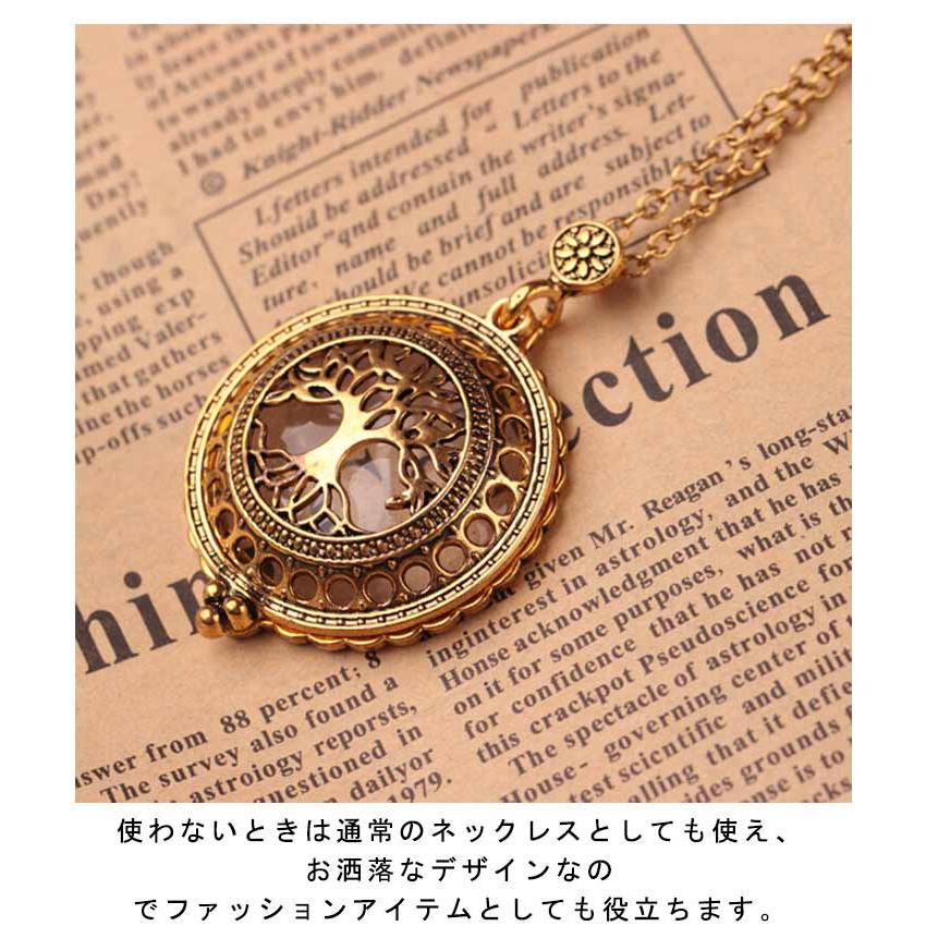 ペンダントルーペネックレス ペンダントルーペ ルーペネックレス ルーペ スライド 見やすい 送料