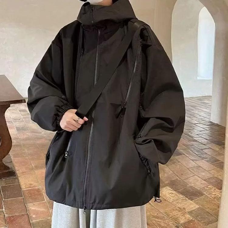 メンズ 秋 フード付き マウンテンパーカー レディース 大きいサイズ 春