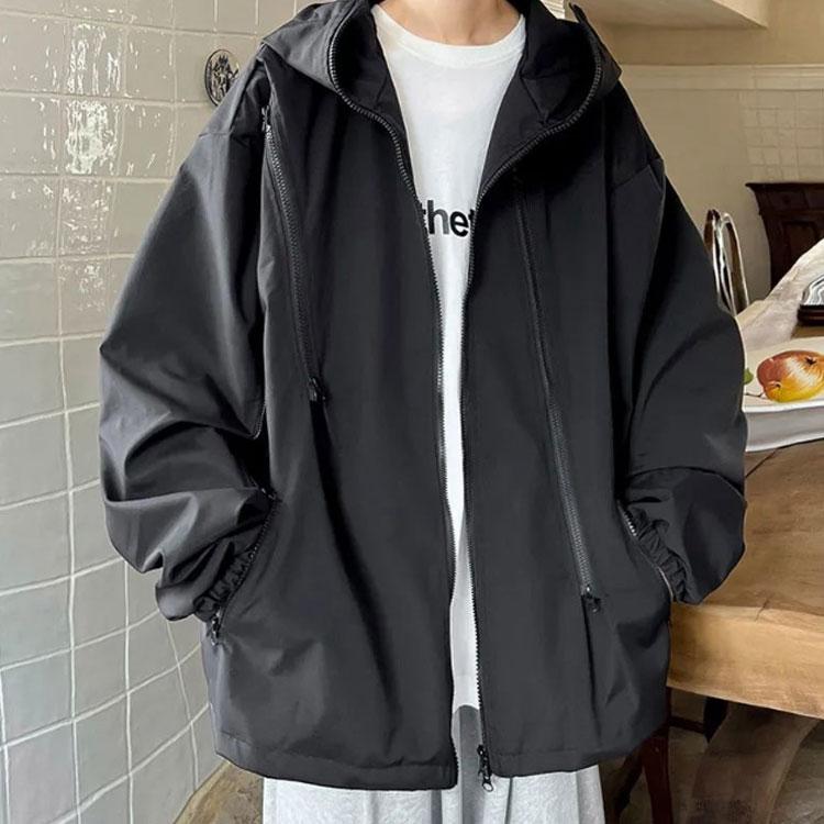 メンズ 秋 フード付き マウンテンパーカー レディース 大きいサイズ 春