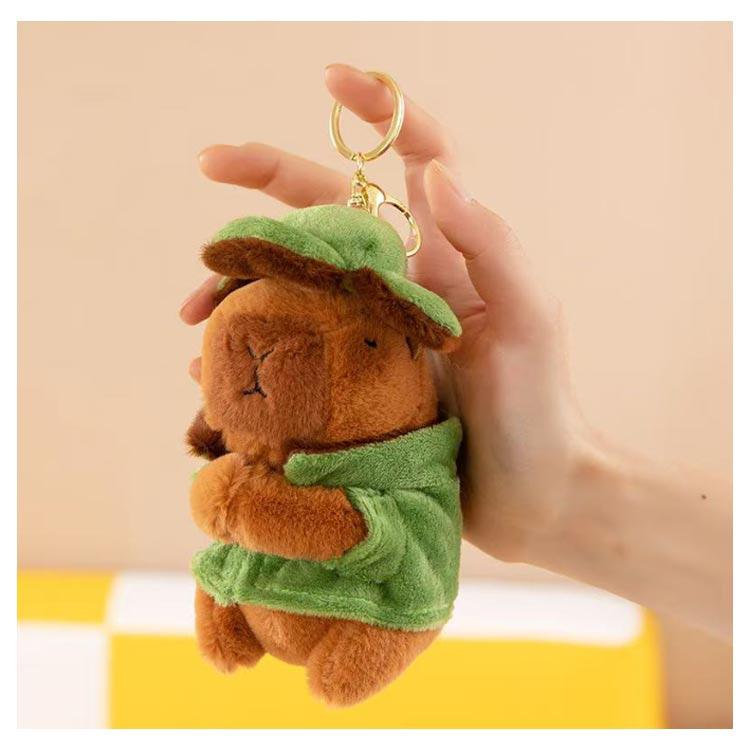カピバラ ぬいぐるみキーホルダー おもしろい 水豚 送料無料 キュート