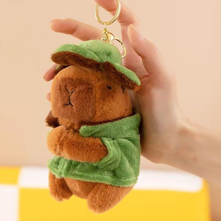 カピバラ ぬいぐるみキーホルダー おもしろい 水豚 送料無料 キュート