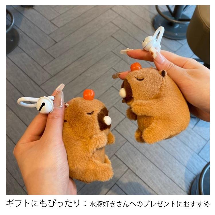 カピバラ ぬいぐるみキーホルダー おもしろい 水豚 送料無料 キュート