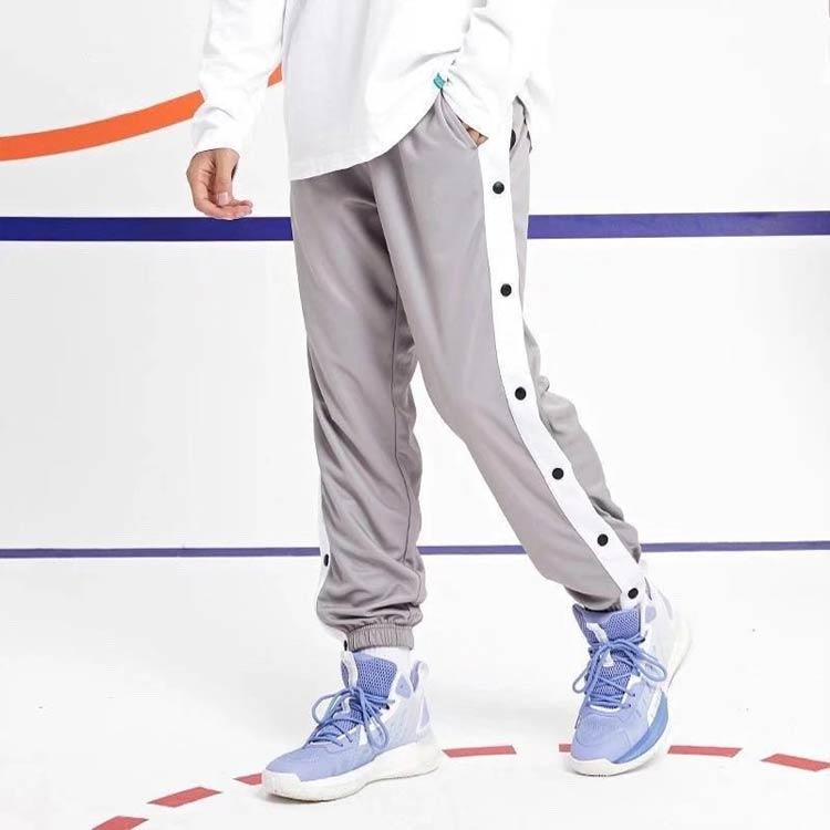 バスケットボールパンツ ジャージパンツ 練習用パンツ ジュニア 裾