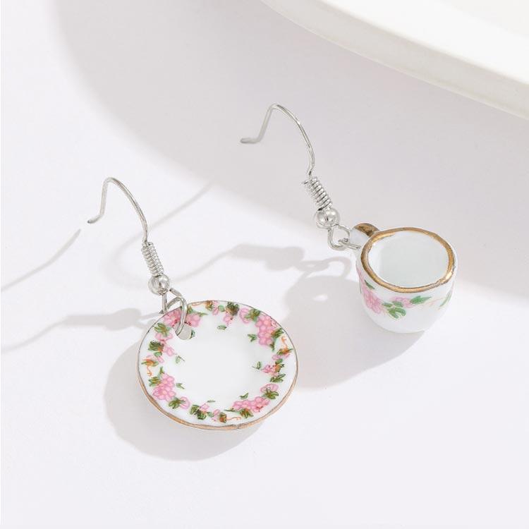 セラミックス 陶磁器 陶器 3色セット ピアス アクセサリー 陶芸