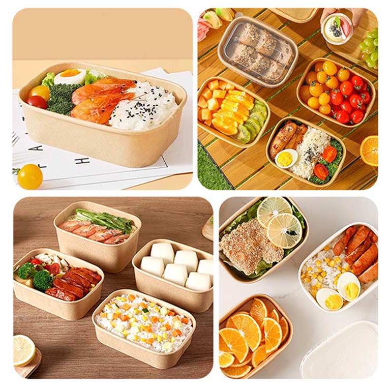 50個 冷凍 使い捨て 透明蓋 容器 セット テイクアウト お弁当 フード