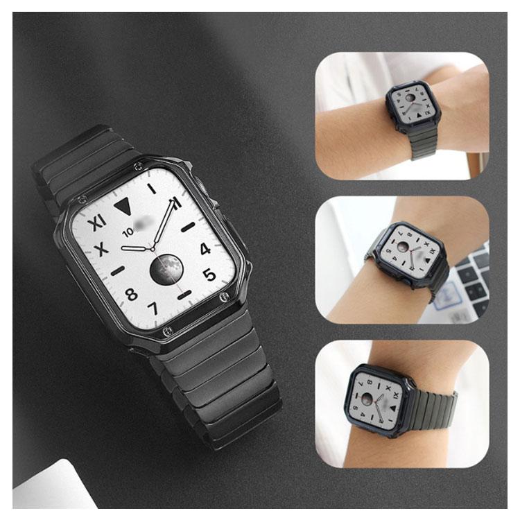 Apple Watch series3 本体　バンド　カバー　セット Amazon.co.jp: 対応 Apple Watch 3 防水 バンド+ケース アップル