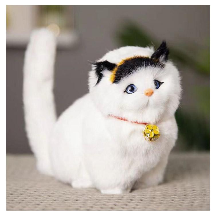 ぬいぐるみ 猫 ネコ ねこ 鳴く リアル おもちゃ 鳴き声 鳴く猫