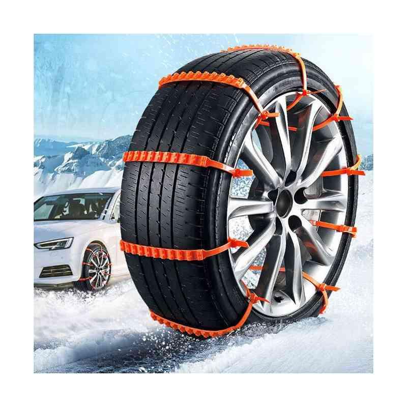 送料無料 10本セット タイヤチェーン 非金属 ホイールチェーン 車用 スノーチェーン タイヤベルト  雪チェーン 滑り止め 使い捨て 自動 簡単装着｜atak｜09