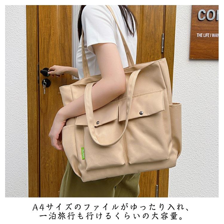 a_a　GLAD HAND & Co. キャンバスバッグ ベージュ トートバッグ キャンバス マザーズバッグ レディース a4 横 トート 撥